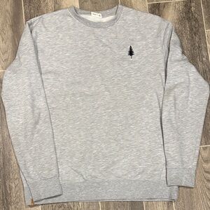 Ten Tree Men’s Grey Crewneck Sweater Size Large